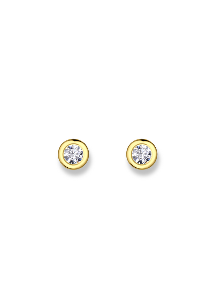 The Fairy Light 14ct Gold Vermeil Stud Earrings