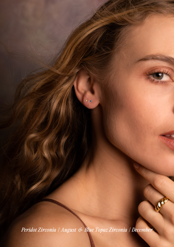 The Petite Fête Stud Earrings Duo