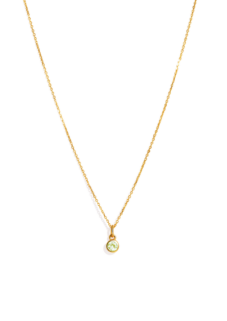 The Baby Fête Peridot Gold Vermeil Pendant