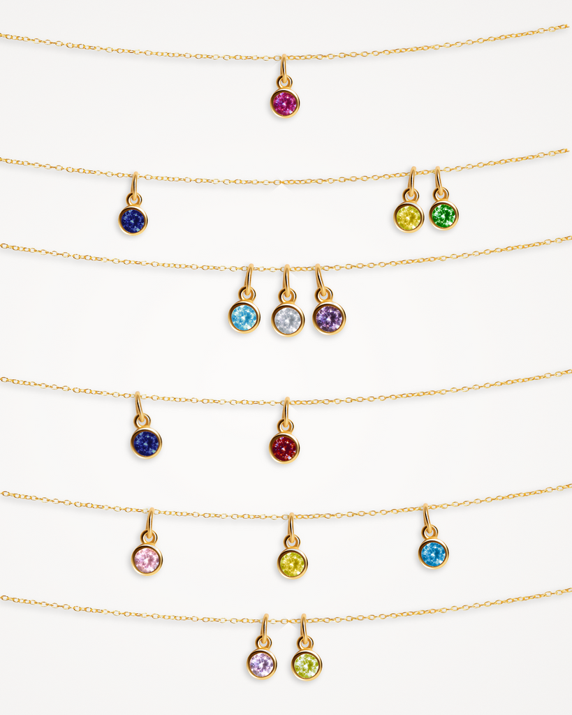 The Baby Fête Ruby Gold Pendant Necklace