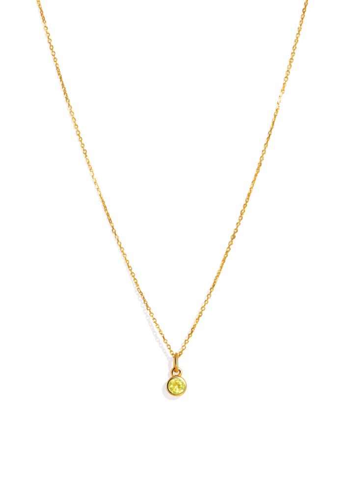 The Baby Fête Citrine Gold Vermeil Pendant