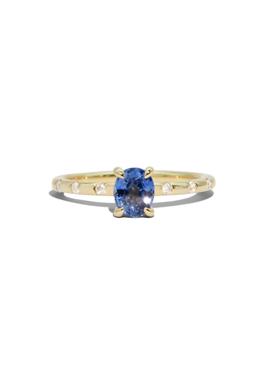 The Constance Ring with 0.86ct Ceylon Sapphire