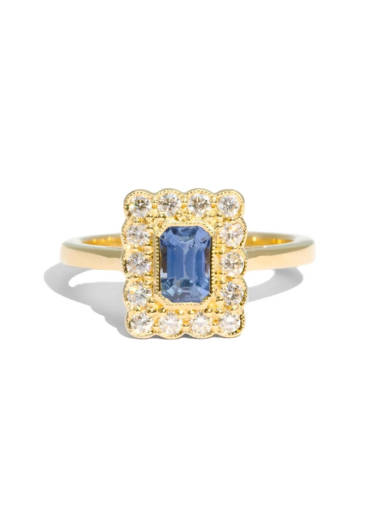 The Hazel Ring with 0.98ct Ceylon Sapphire