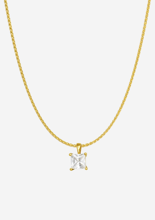 The Lux 14ct Gold Vermeil Pendant Necklace