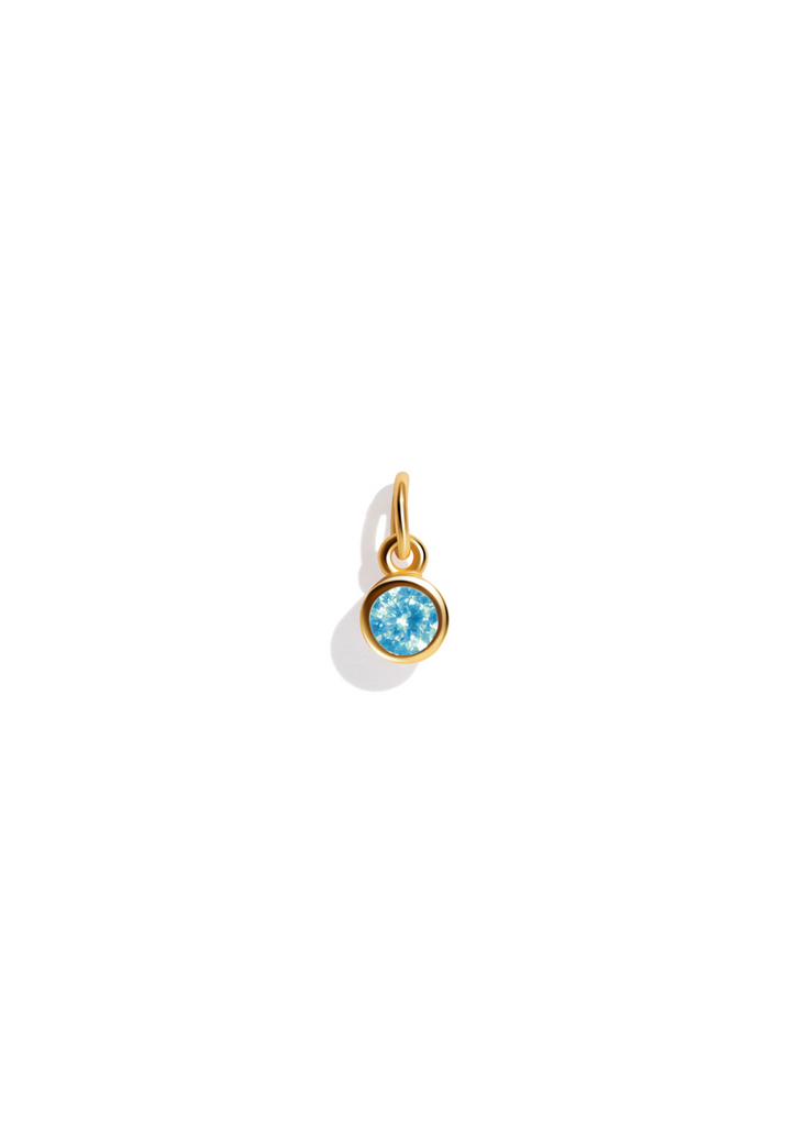 The Baby Fête Aquamarine Gold Vermeil Pendant