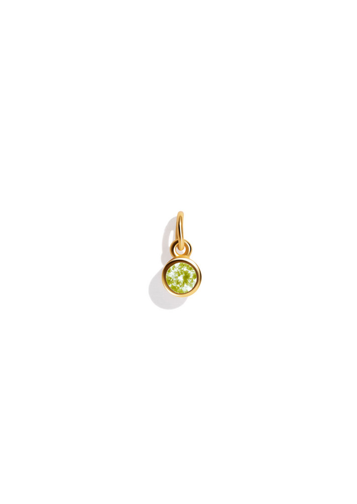 The Baby Fête Peridot Gold Vermeil Pendant