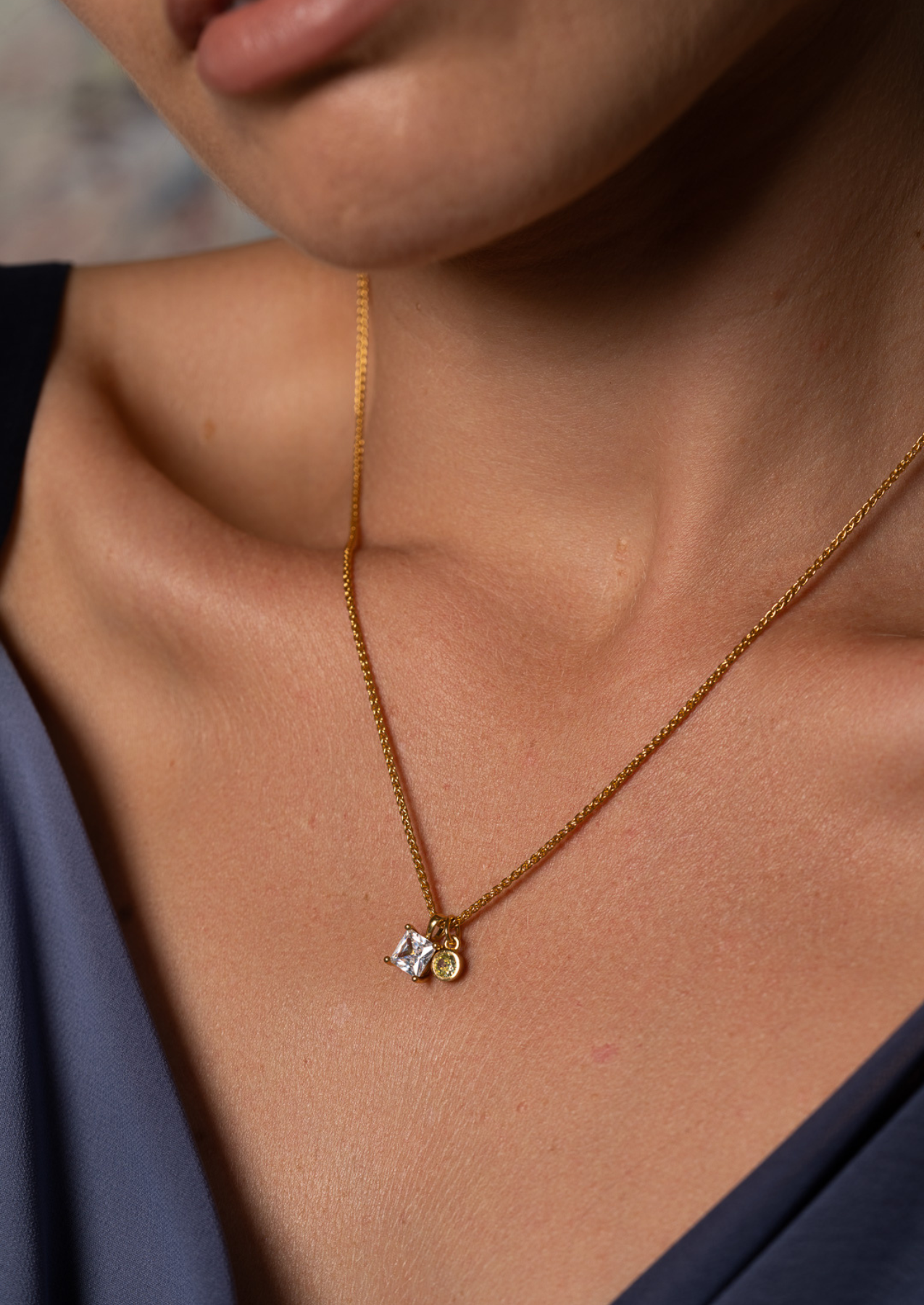 The Lux 14ct Gold Vermeil Pendant