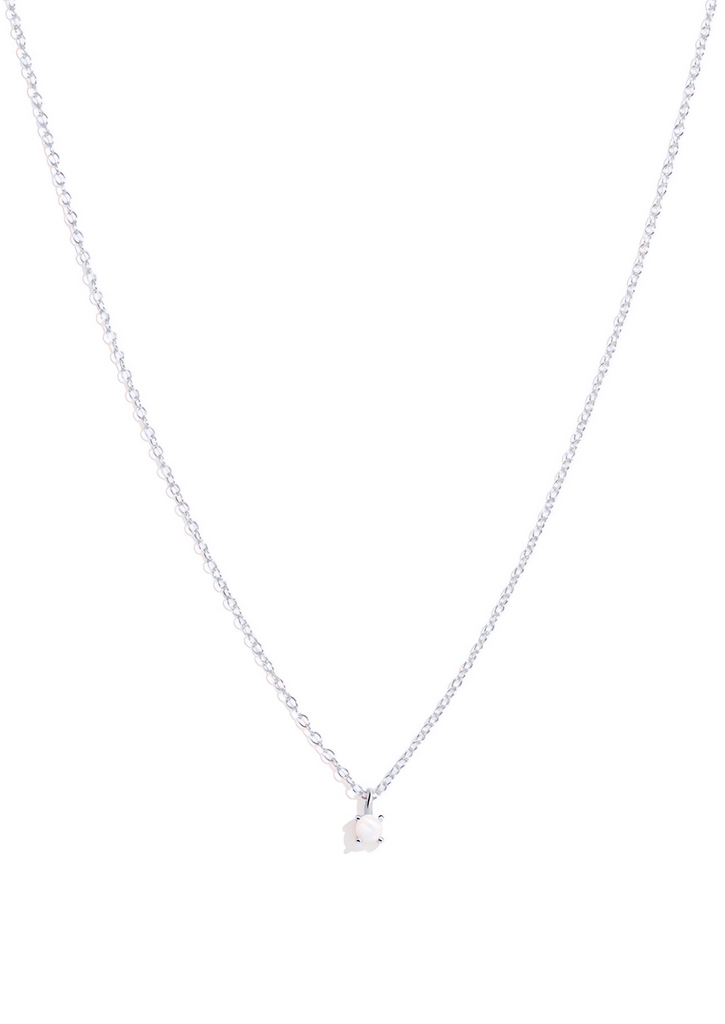 The Daydream Opal Silver Necklace