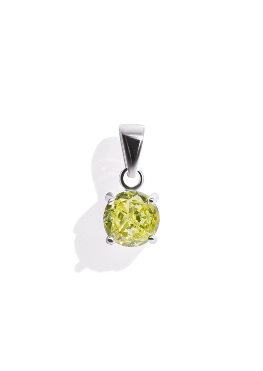 The Grande Fête Peridot Silver Pendant