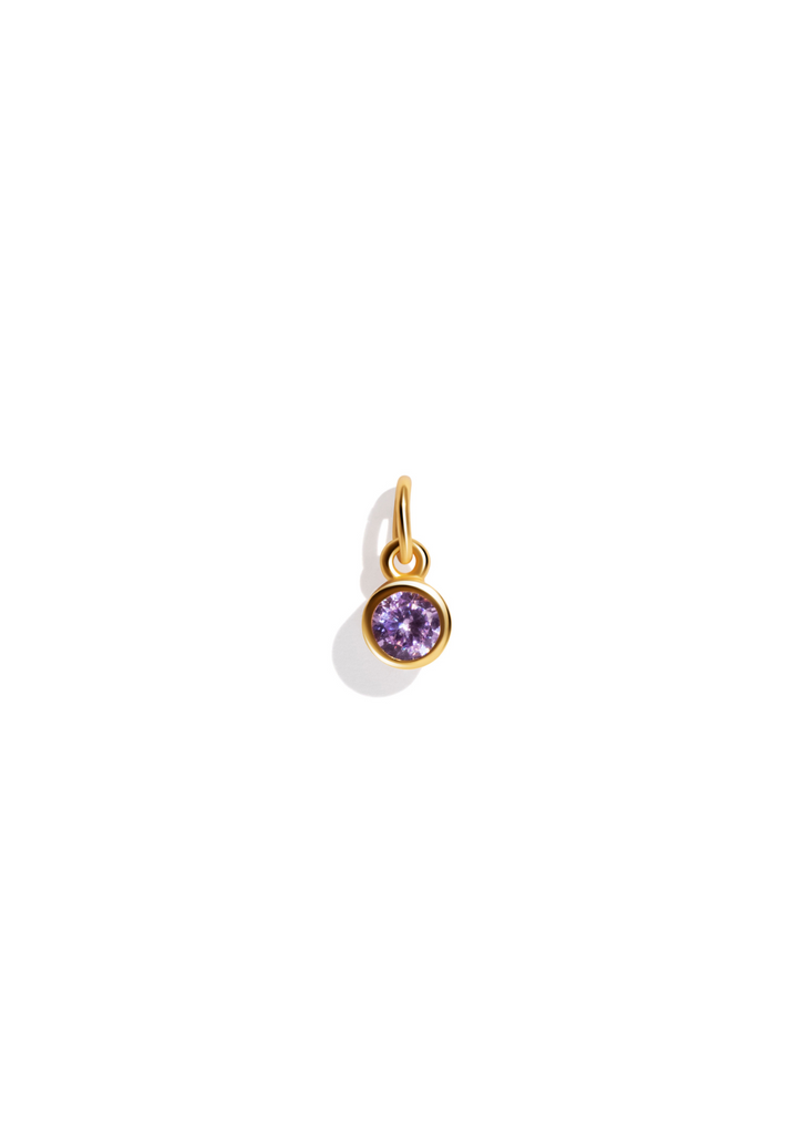 The Baby Fête Amethyst Gold Vermeil Pendant