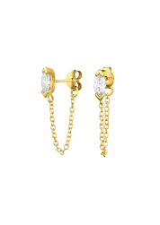 The Radiance 14ct Gold Vermeil Ear Jackets