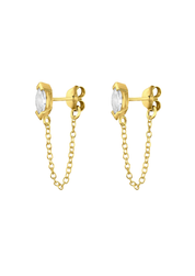 The Radiance 14ct Gold Vermeil Ear Jackets