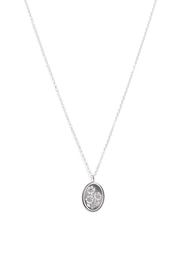 The Marigold Silver Pendant Necklace