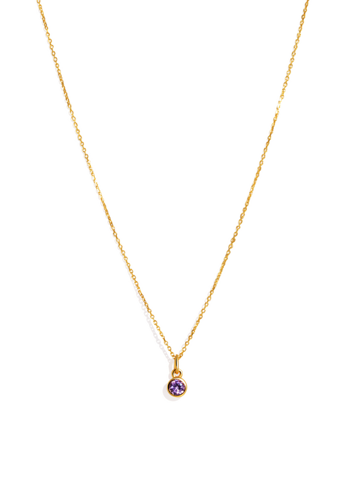 The Baby Fête Amethyst Gold Vermeil Pendant