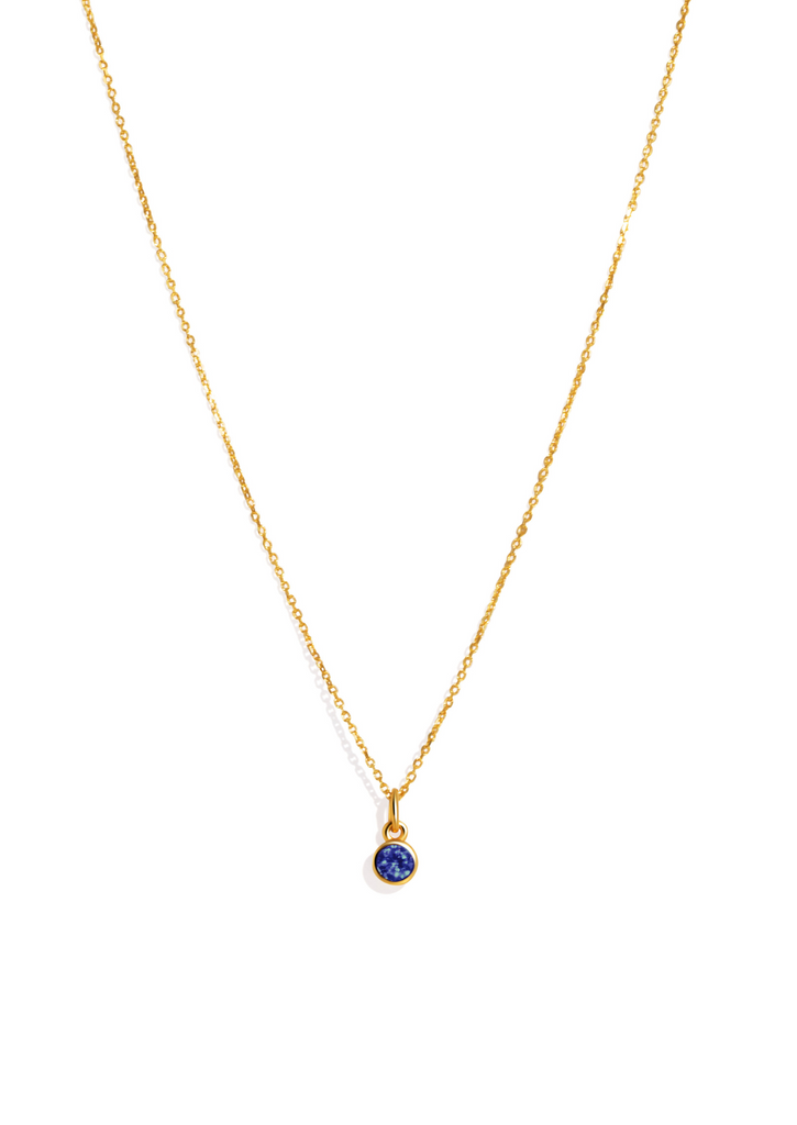 The Baby Fête Sapphire Gold Pendant Necklace