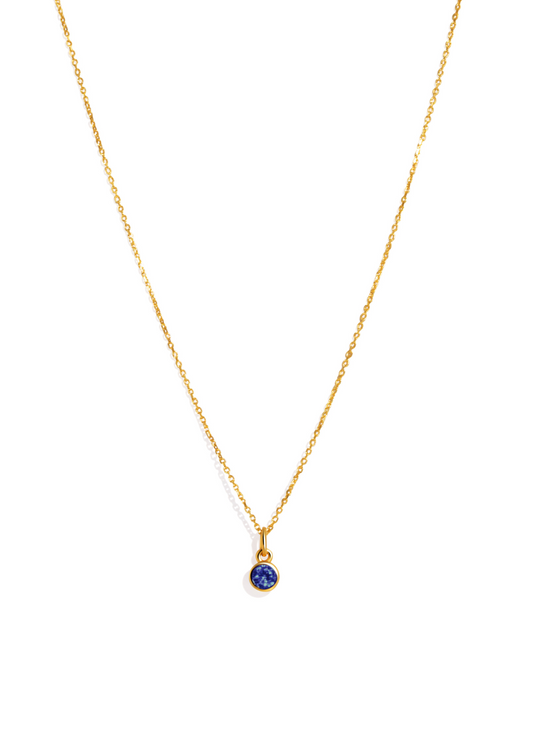 The Baby Fête Sapphire Gold Vermeil Pendant