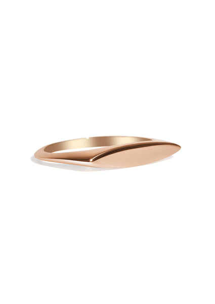 The Cosmos Rose Gold Signet Ring