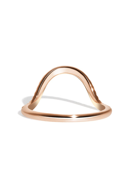 The Swoon Sapphire Band Rose Gold