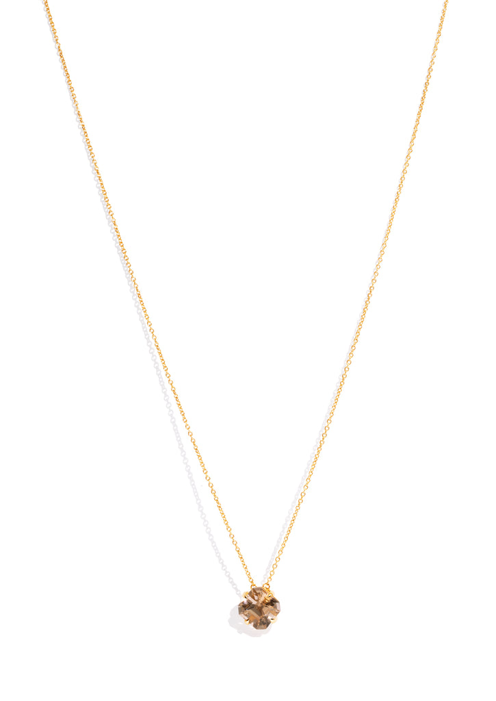 The Margot Necklace with 4.05ct Honey Tourmaline