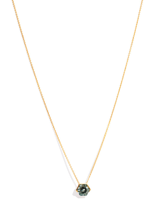 The Annie Necklace with 2.74ct Tourmaline