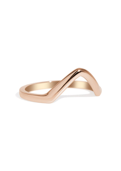 The Spire Rose Gold Band