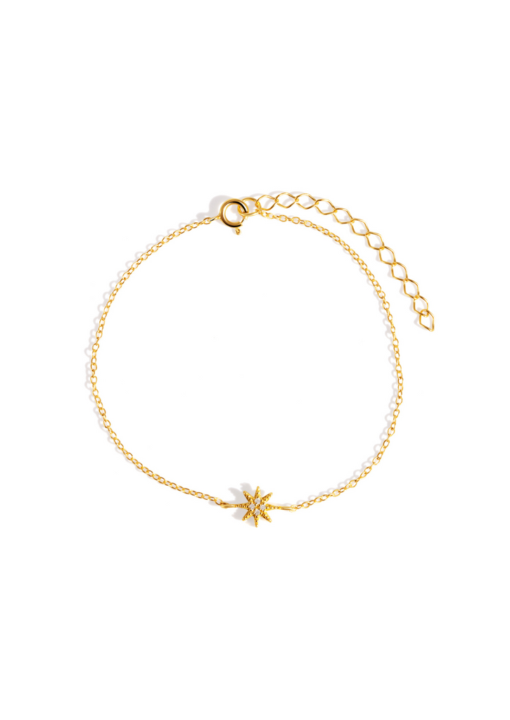 The Little Star 14 Gold Vermeil Bracelet