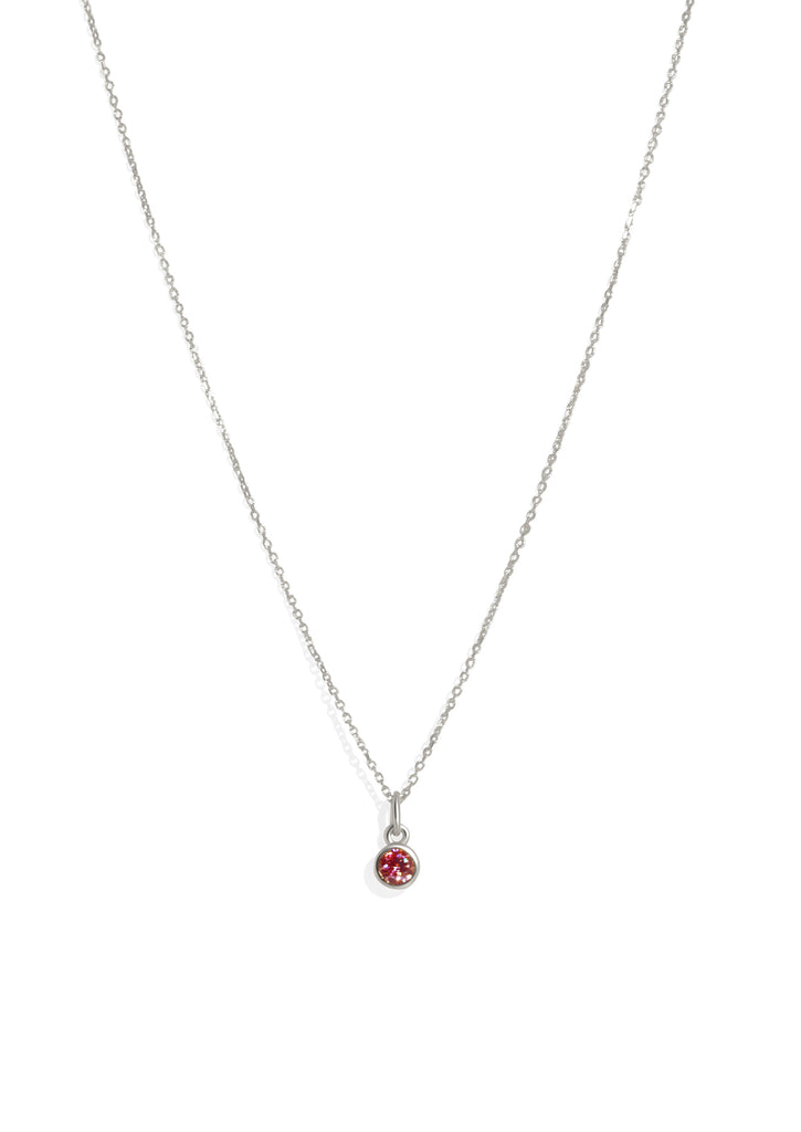 The Baby Fête Garnet Silver Pendant