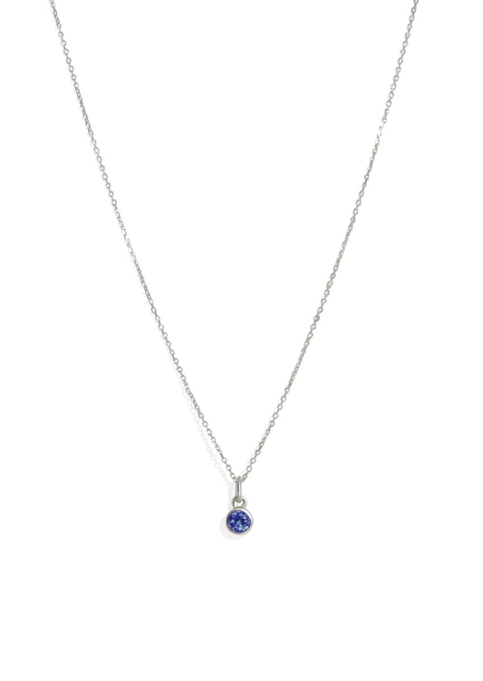 The Baby Fête Sapphire Silver Pendant