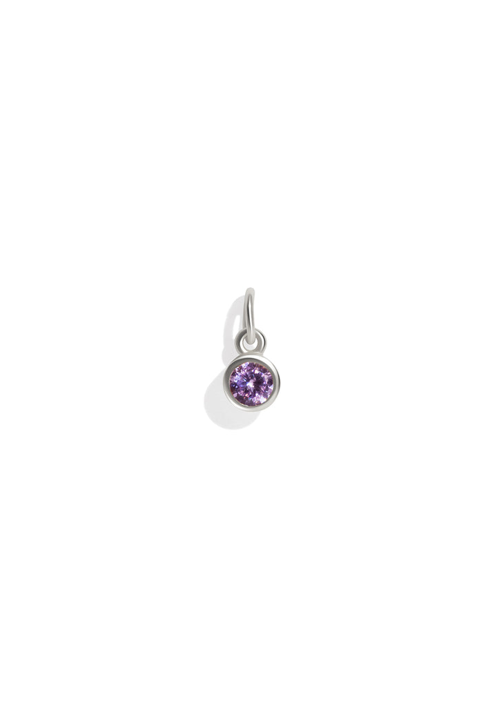 The Baby Fête Amethyst Silver Pendant