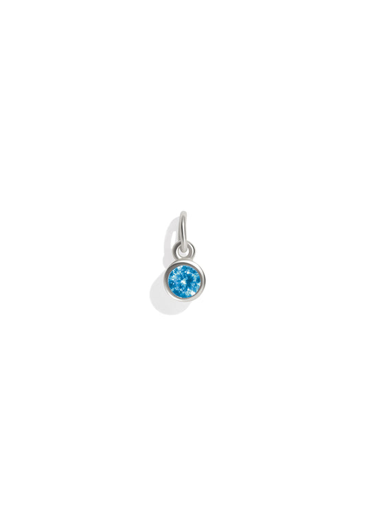 The Baby Fête Blue Topaz Silver Pendant