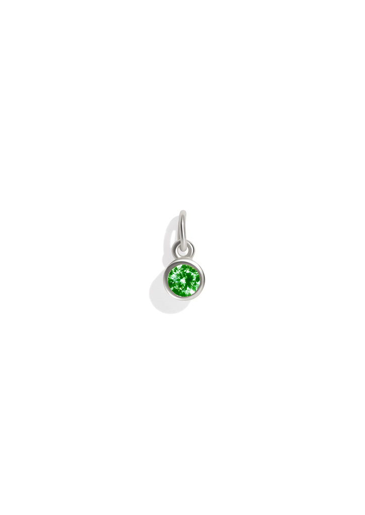 The Baby Fête Emerald Silver Pendant