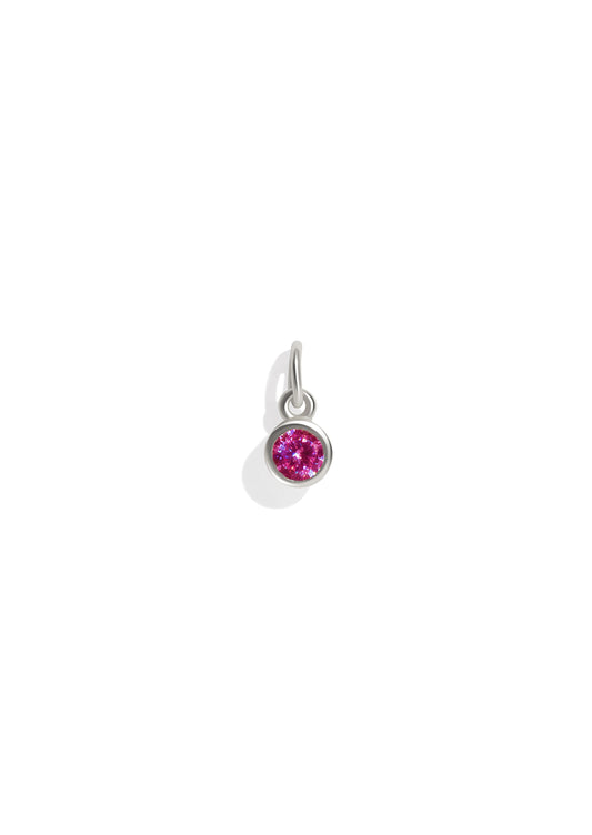 The Baby Fête Ruby Silver Pendant