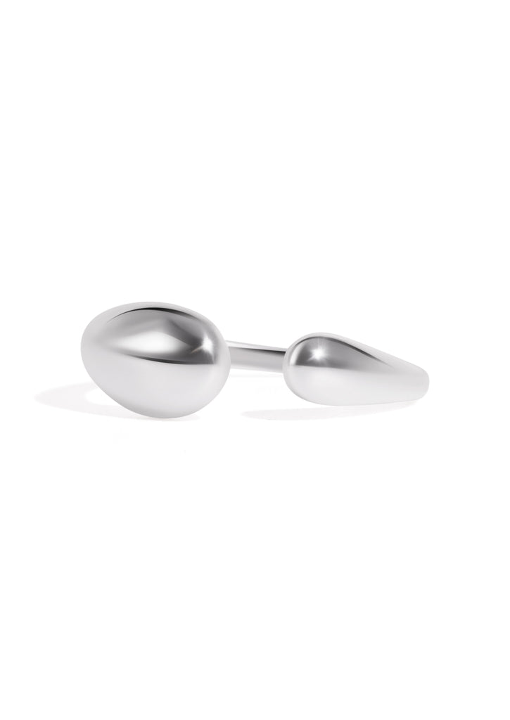 The Ripple Silver Open Ring