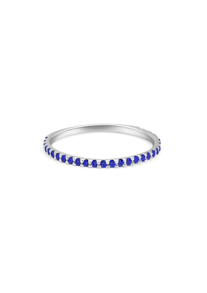 The Mae Sapphire Platinum Band