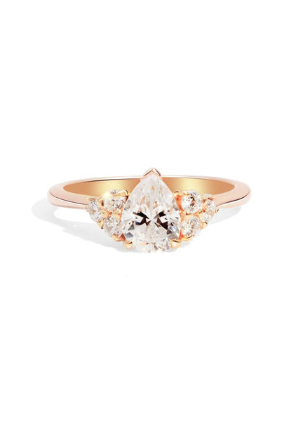 The Ivy Rose Gold Cultured Diamond Ring - Molten Store