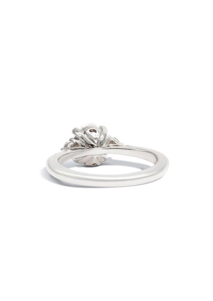 The Ada White Gold Ring Setting - Molten Store