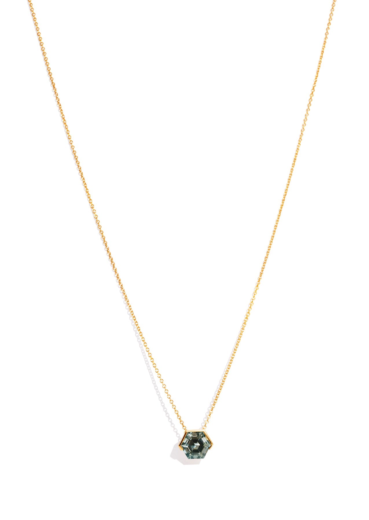 The Annie Necklace with 2.74ct Tourmaline - Molten Store