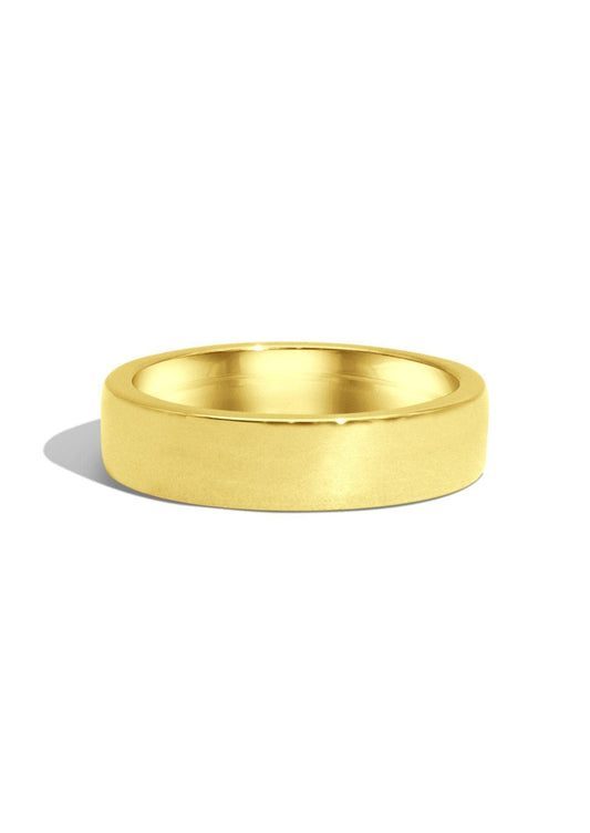 The Arc 9ct Yellow Gold Band - Molten Store