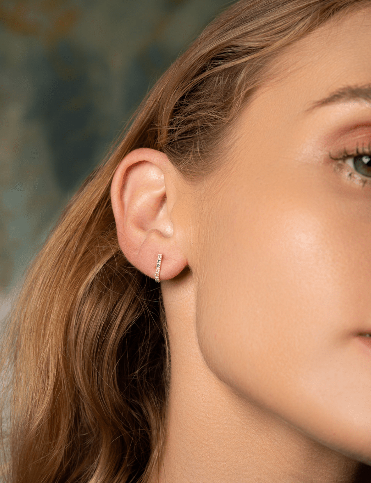 The Aurora Silver Half Hoop Earrings - Molten Store