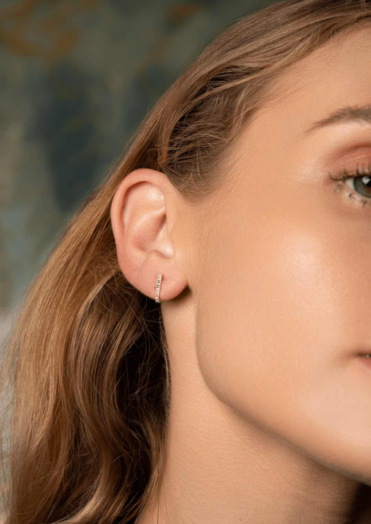 The Aurora Silver Half Hoop Earrings - Molten Store