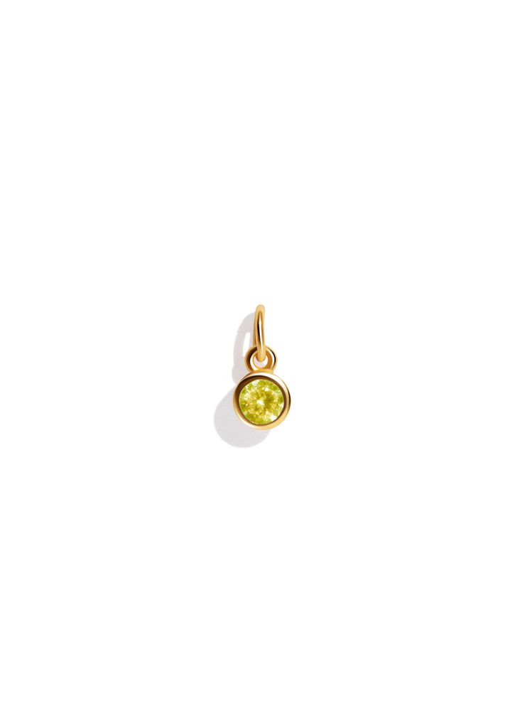 The Baby Fête Citrine Gold Pendant Necklace - Molten Store