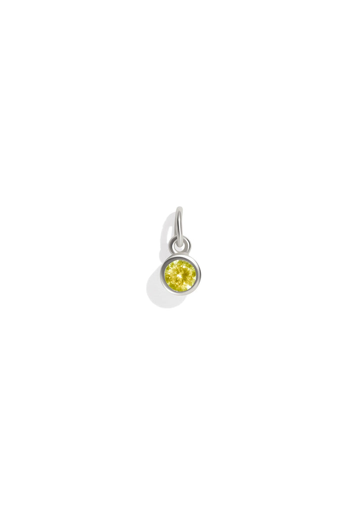 The Baby Fête Citrine Silver Pendant - Molten Store