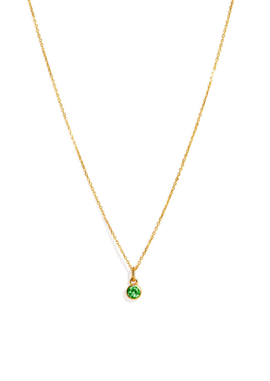 The Baby Fête Emerald Gold Pendant Necklace - Molten Store