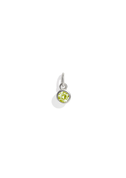 The Baby Fête Peridot Silver Pendant - Molten Store