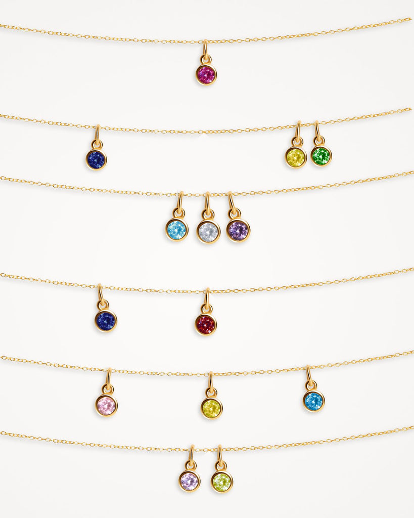 The Baby Fête Ruby Gold Pendant Necklace - Molten Store