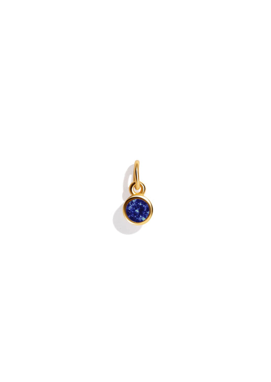 The Baby Fête Sapphire Gold Vermeil Pendant - Molten Store