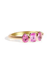 The Beatrice Ring with 4.74ct Pink Sapphire - Molten Store