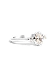 The Beatrice White Gold Ring Setting - Molten Store