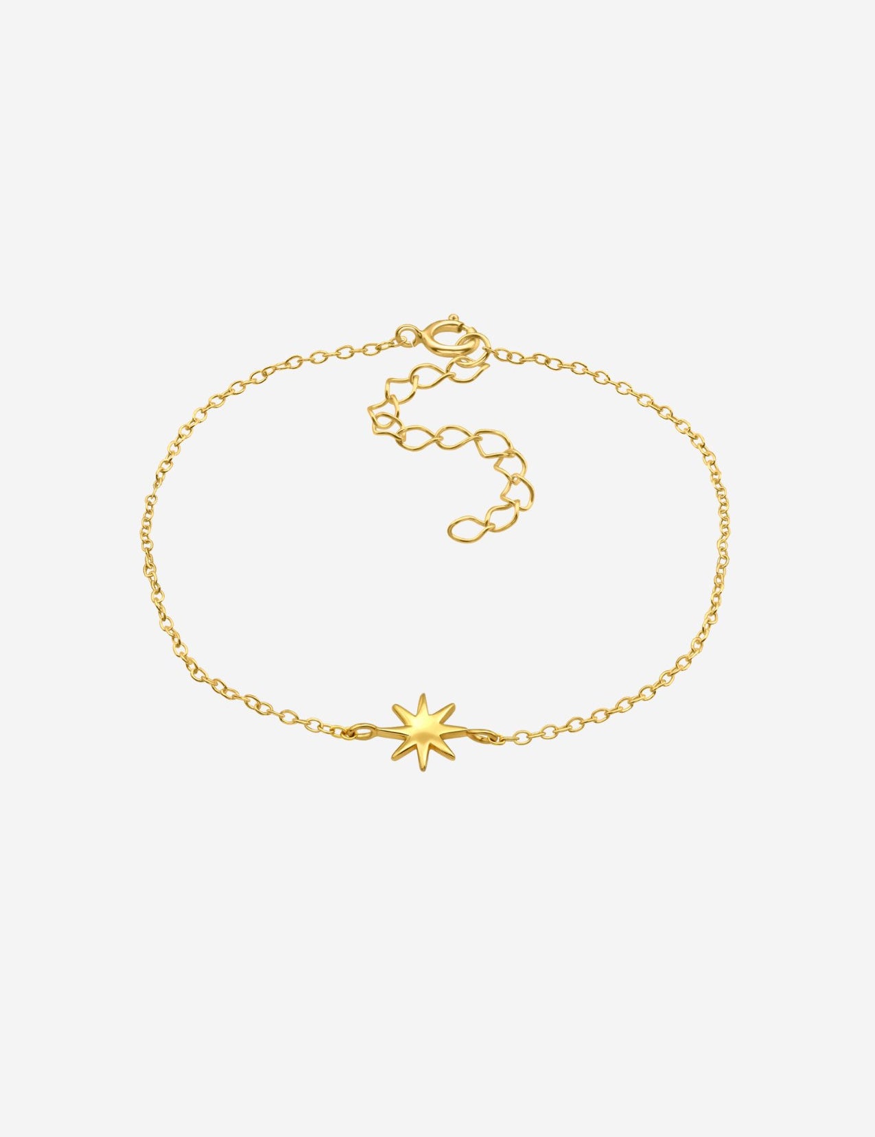 The Bright Star 14ct Gold Vermeil Bracelet - Molten Store