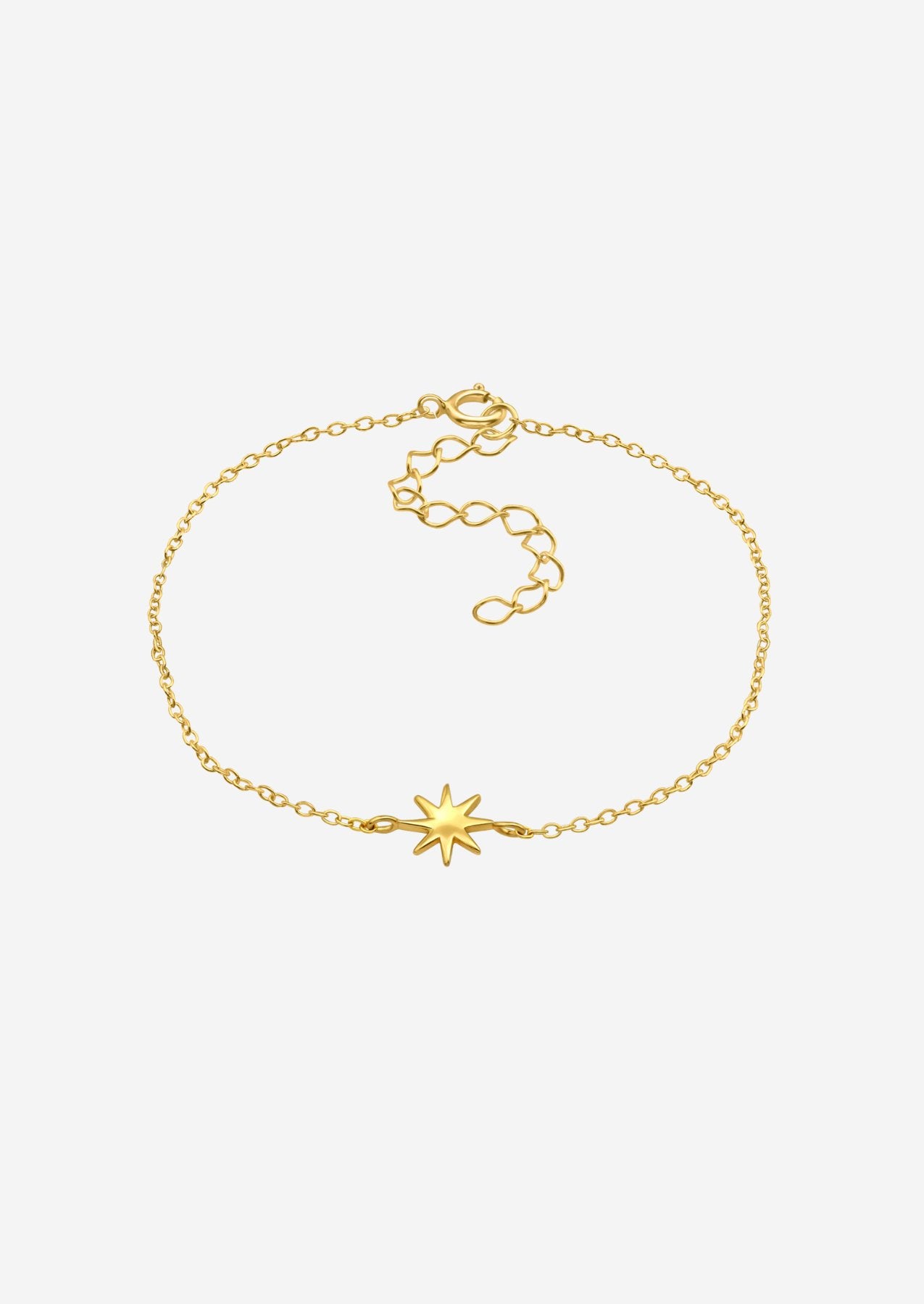 The Bright Star 14ct Gold Vermeil Bracelet - Molten Store